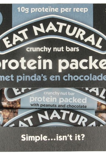 Eat Natural Crunch pinda choco 3 x 45 gram (135 Gram)