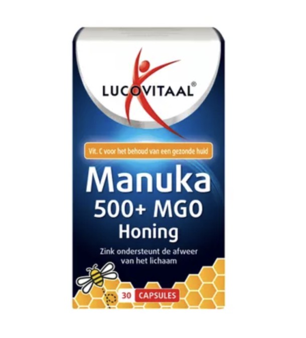 Lucovitaal Manuka honing zink capsules (30 Capsules)