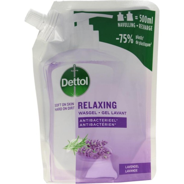 Dettol Refill handzeep relaxing lavender (500 Milliliter)