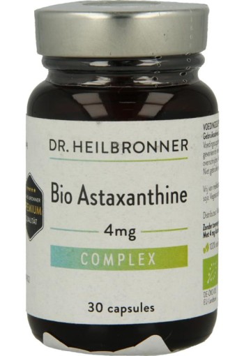 Dr Heilbronner Astaxanthine complex 4mg vegan bio (30 Capsules)