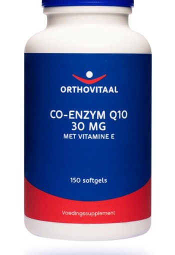 Orthovitaal Co-enzym Q10 30mg met vitamine E (150 Softgels)