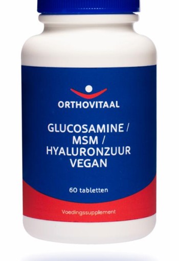 Orthovitaal Glucosamine / MSM / Hyaluronzuur vegan (60 Tabletten)
