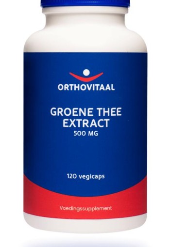 Orthovitaal Groene thee extract 500mg (120 Vegetarische capsules)