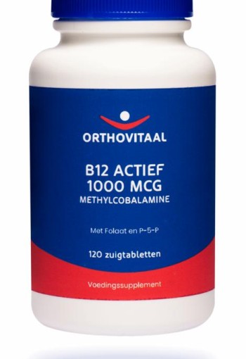 Orthovitaal B12 Actief 1000mcg (120 Zuigtabletten)