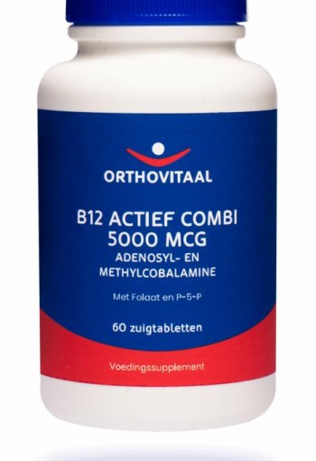 Orthovitaal B12 Actief combi 5.000mcg (60 Zuigtabletten)