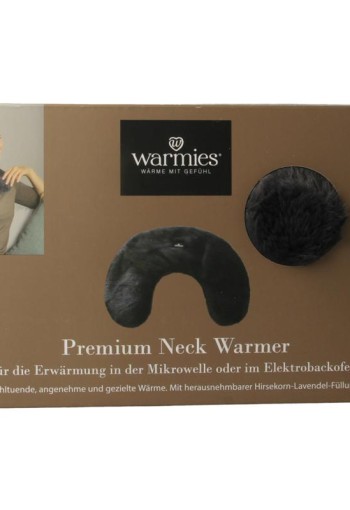 Warmies Neck warmer zwart (1 Stuks)