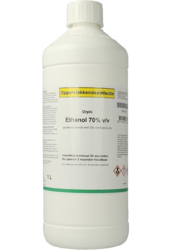 Orphi Ethanol 70% v/v 5% methanol (1 Liter)
