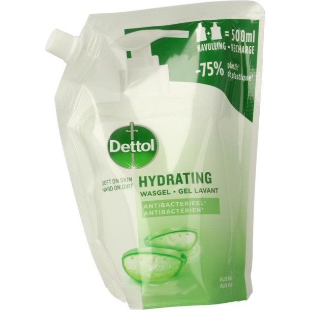 Dettol Refill handzeep hydra aloe vera (500 Milliliter)