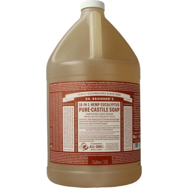 Dr Bronners Liquid soap eucalyptus (3785 Milliliter)