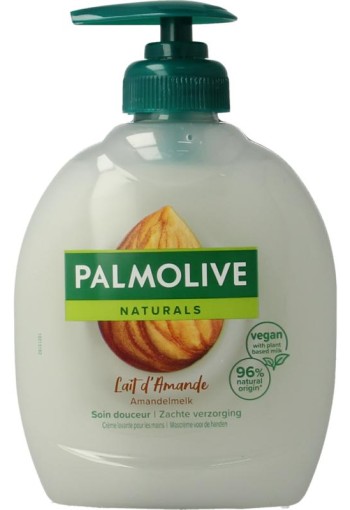 Palmolive Naturals handzeep amandel pomp (300 Milliliter)