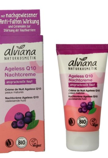 Alviana Nachtcreme anti-aging Q10 (50 Milliliter)