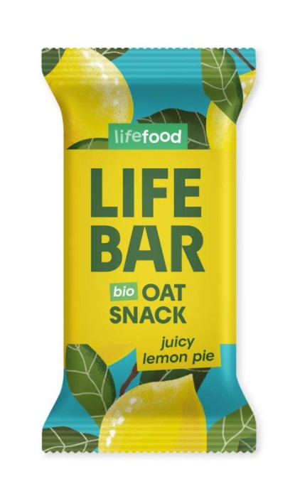 Lifefood Lifebar oatsnack citroen bio (40 Gram)