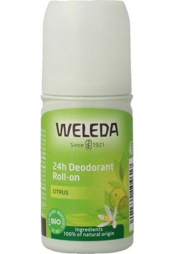 Weleda Citrus 24h roll on deodorant (50 Milliliter)