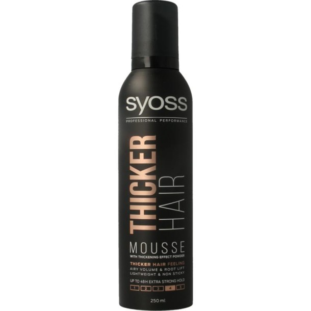 Syoss Mousse thicker hair (250 Milliliter)