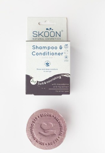 Skoon Solid shampoo & conditioner 2 in 1 (90 Gram)