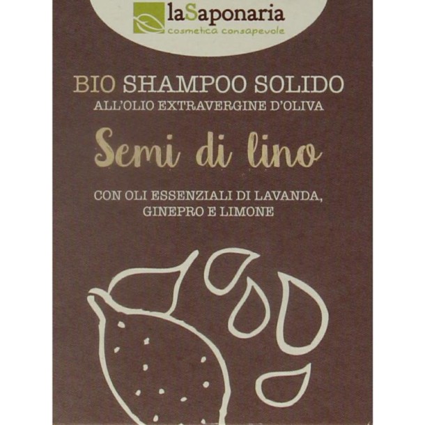 La Saponaria Shampooblok solid organic bio (100 Gram)