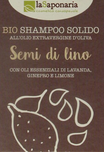 La Saponaria Shampooblok solid organic bio (100 Gram)