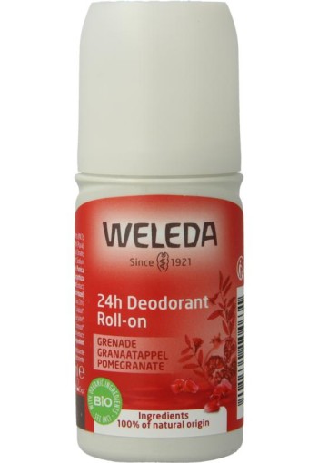 Weleda Granaatappel 24h roll on deodorant (50 Milliliter)