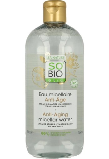 So Bio Etic Argan anti-aging micellar water (500 Milliliter)