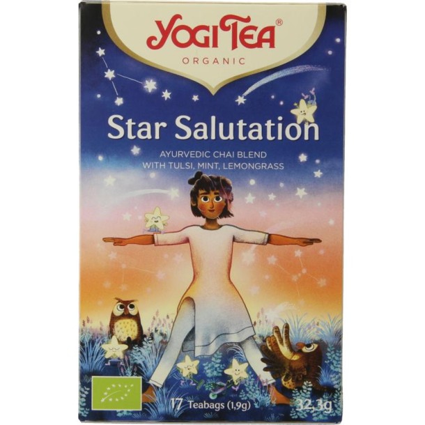 Yogi Tea Star salutation bio (17 Zakjes)