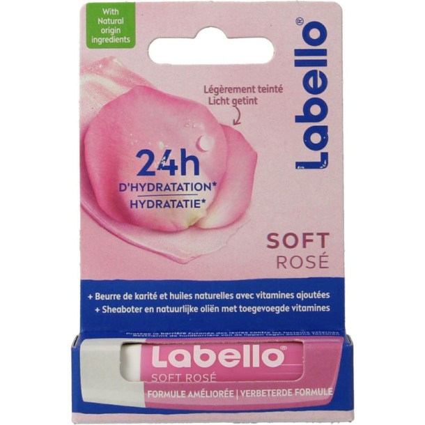 Labello Soft rose blister (4,8 Gram)