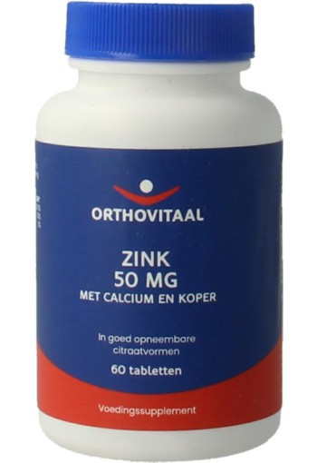 Orthovitaal Zink 50mg (60 Tabletten)