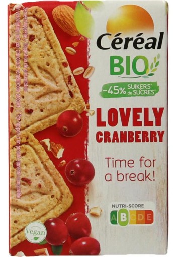 Cereal Healthy lovely cranberry bio (33 Gram)