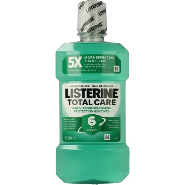 Listerine Mondwater total care tandvleesbescherming (500 Milliliter)