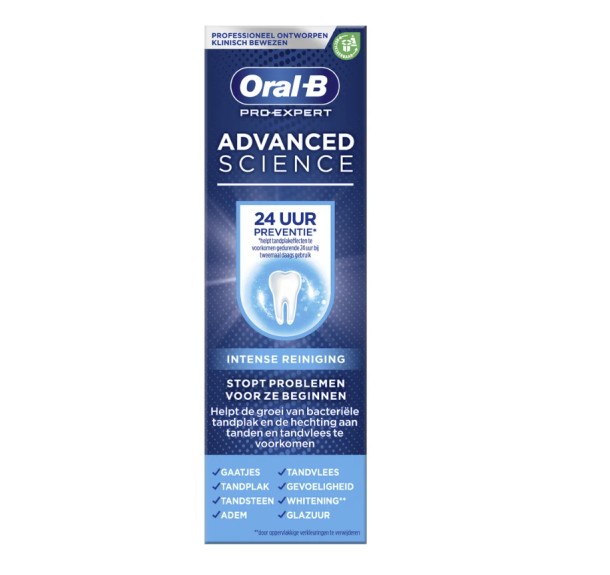 Oral B Tandpasta intense reiniging (75 ml)