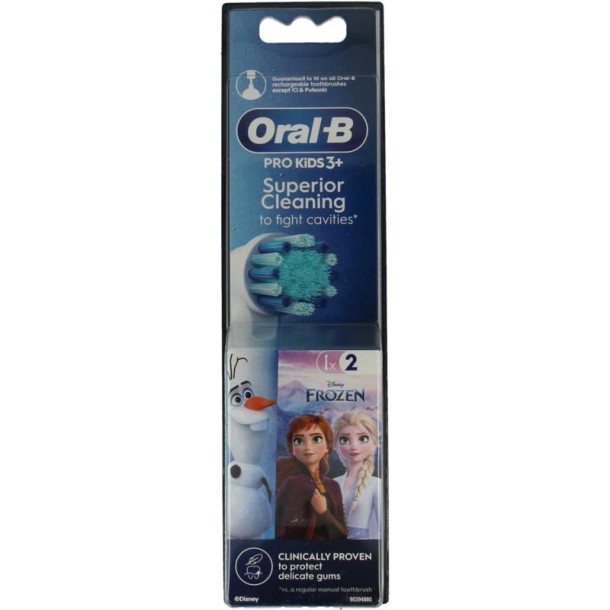 Oral B Opzetborstel kids frozen (2 Stuks)