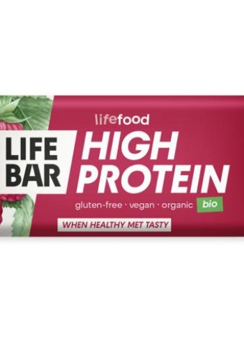 Lifefood Lifebar proteine framboos bio (40 Gram)