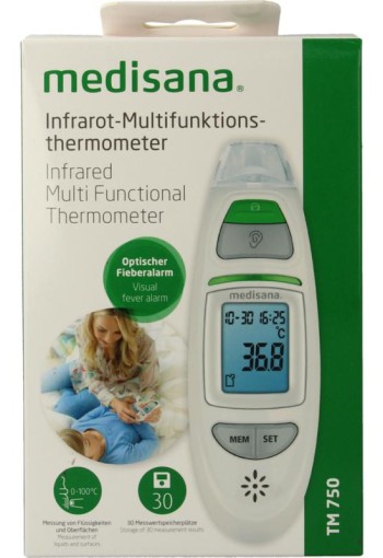 Medisana Multifunctionele thermometer TM750 (1 Stuks)