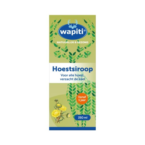 Wapiti Hoestsiroop (150 Milliliter)