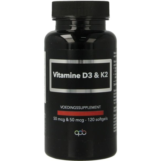 Apb Holland Vitamine D3 & K2 (120 Softgels)
