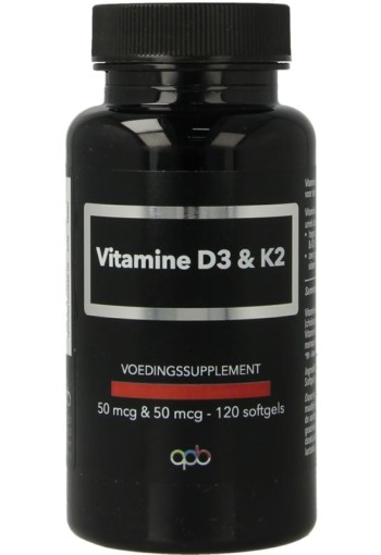 Apb Holland Vitamine D3 & K2 (120 Softgels)