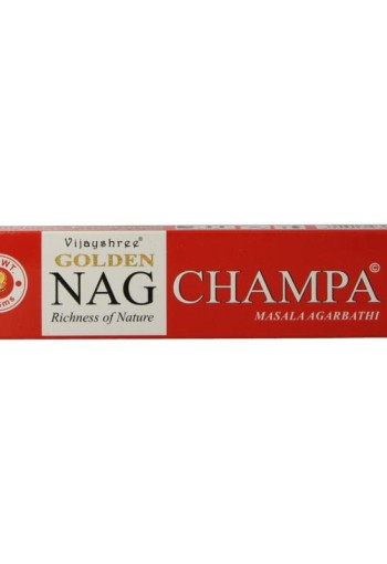 Nag Champa Wierook golden nag champa incense (15 Gram)