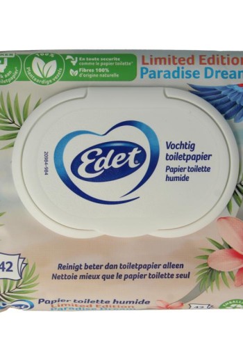 Edet Vochtig toiletpapier paradise dream (42 Stuks)