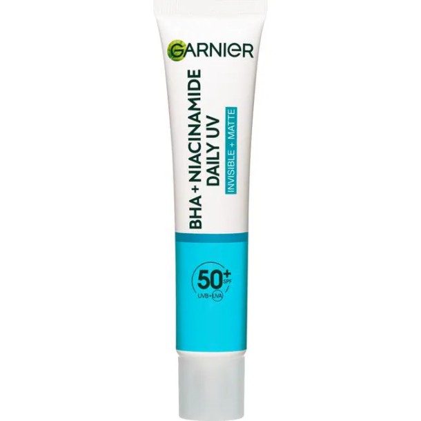 Garnier PureActive BHA + Niacinamide Daily fluid met SPF 50 40ML