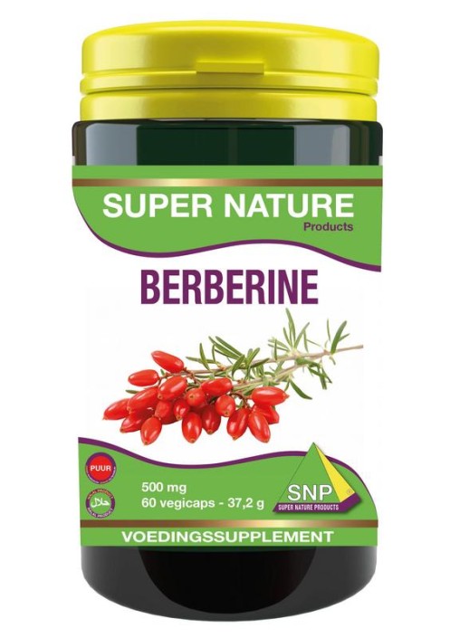 SNP Berberine 500 mg puur (60 Vegetarische capsules)