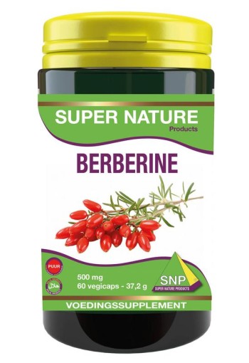 SNP Berberine 500 mg puur (60 Vegetarische capsules)