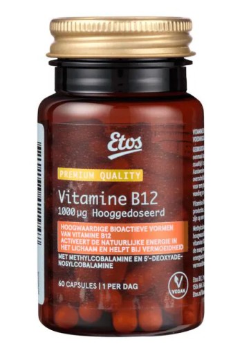 Etos Premium Vitamine B12 1000ug 60 capsules