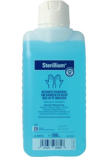 Sterillium Handdesinfectie alcohol (500 Milliliter)