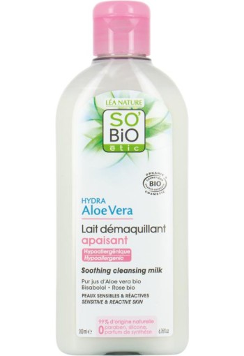 So Bio Etic Aloe vera cleansing milk (200 Milliliter)