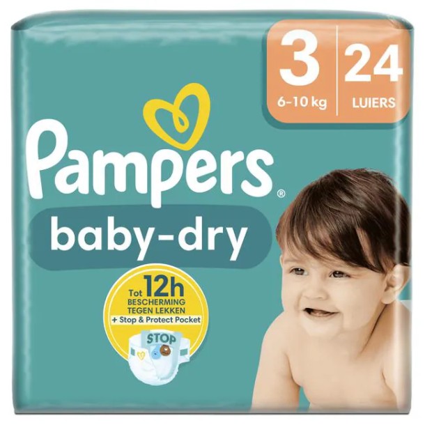 Pampers Baby Dry Luiers Maat 3