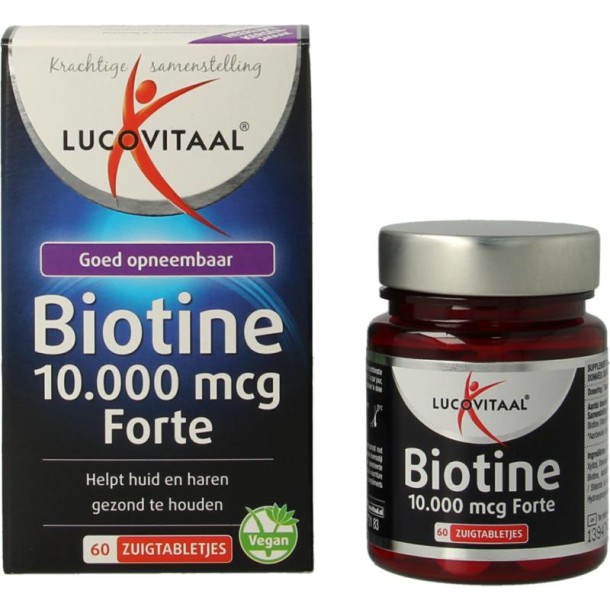 Lucovitaal Biotine forte (60 Zuigtabletten)