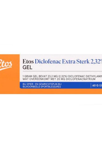 Etos Diclofenac extra sterk 2,32% gel