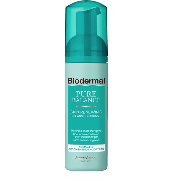 Biodermal Pure Balance Skin Renewing Cleansing Mousse 150 ml
