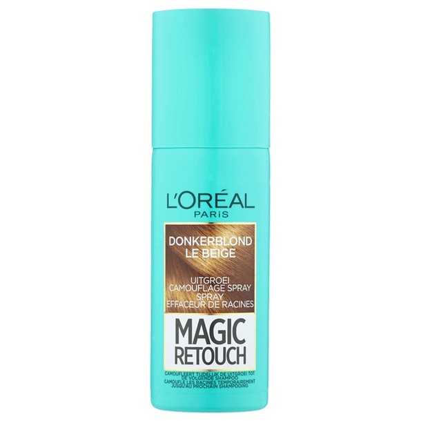 L'Oréal Paris Magic Retouch Uitgroei Camouflage Spray 4 Donkerblond 75 ml 