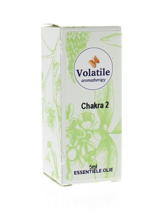 Volatile Chakra olie 2 heiligbeen puur (5 Milliliter)