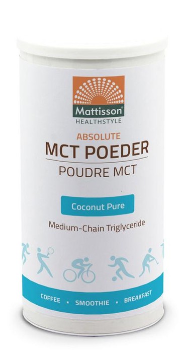Mattisson MCT Poeder coconut pure (160 Gram)
